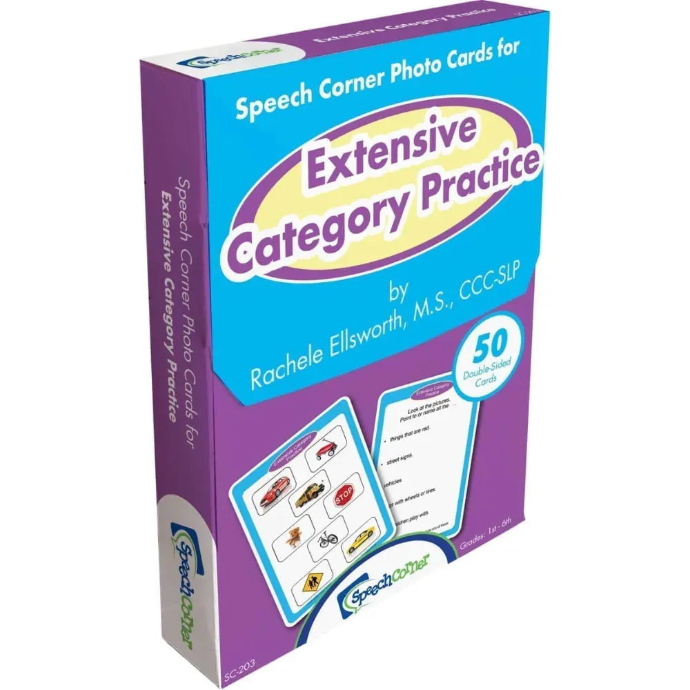 Extensive Category Practice Photo Cards