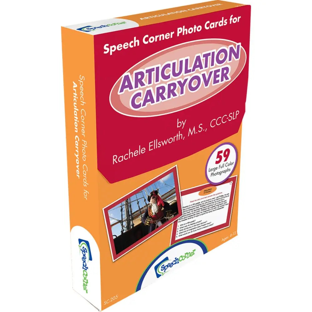 Articulation Carryover Photo Cards