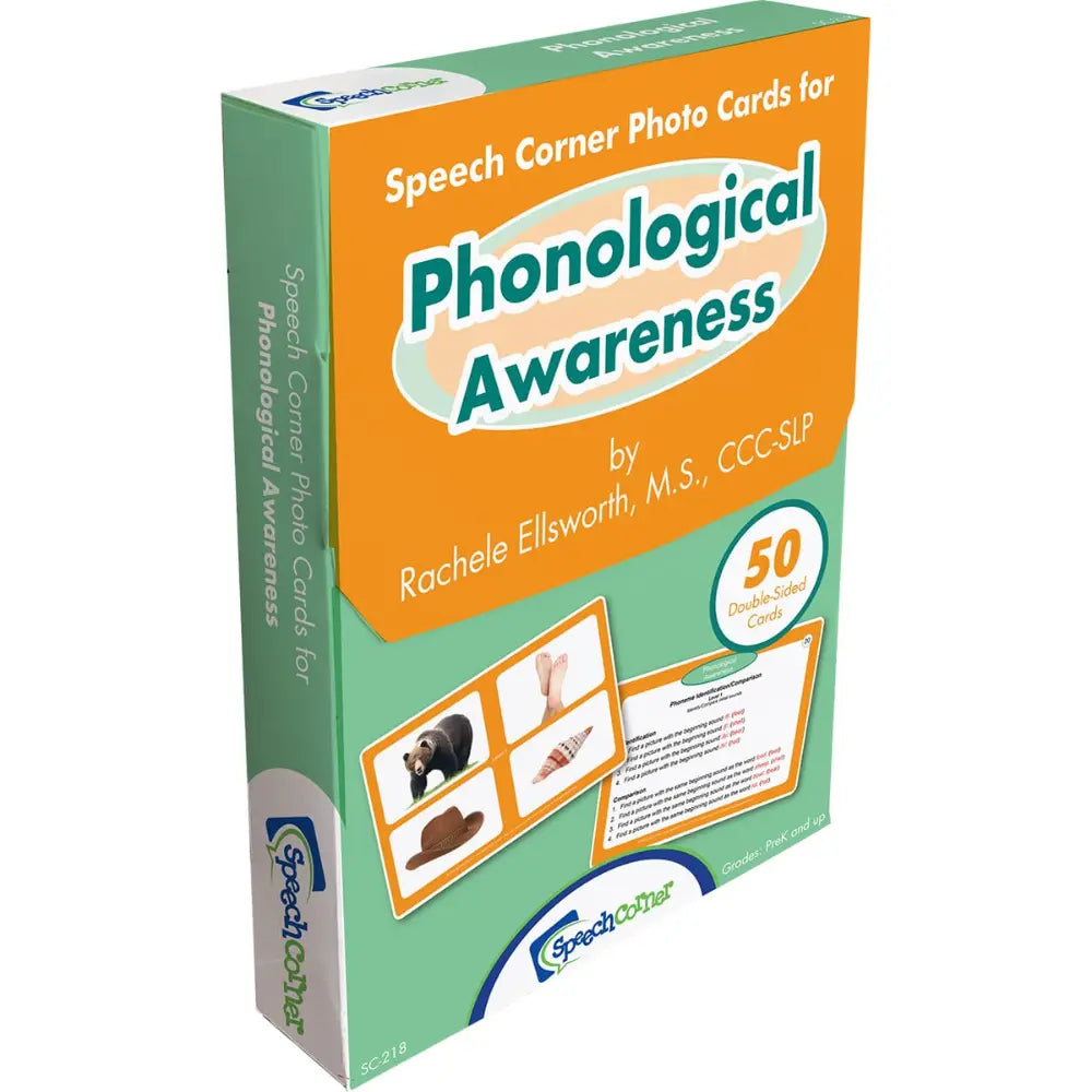 Phonological Awareness Photo Cards