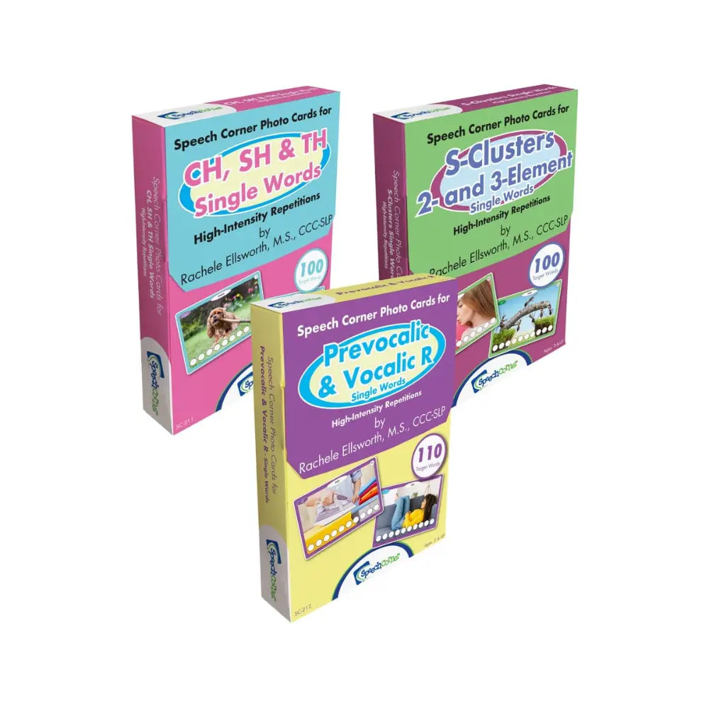 Single Words Articulation Bundle Set #1 Photo Cards