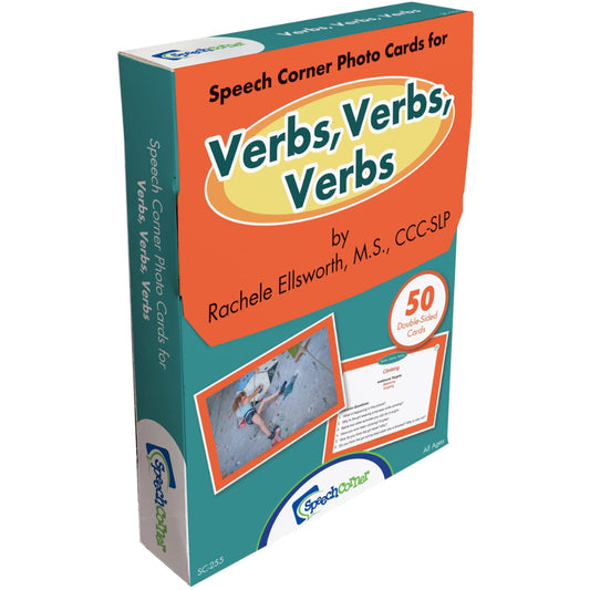 Verbs, Verbs, Verbs Photo Cards