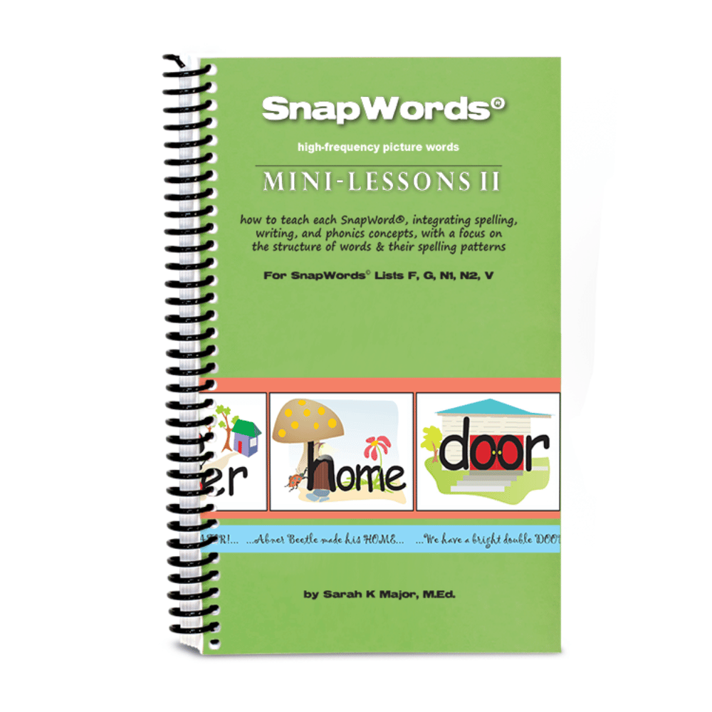 SnapWords® Mini-Lessons 2