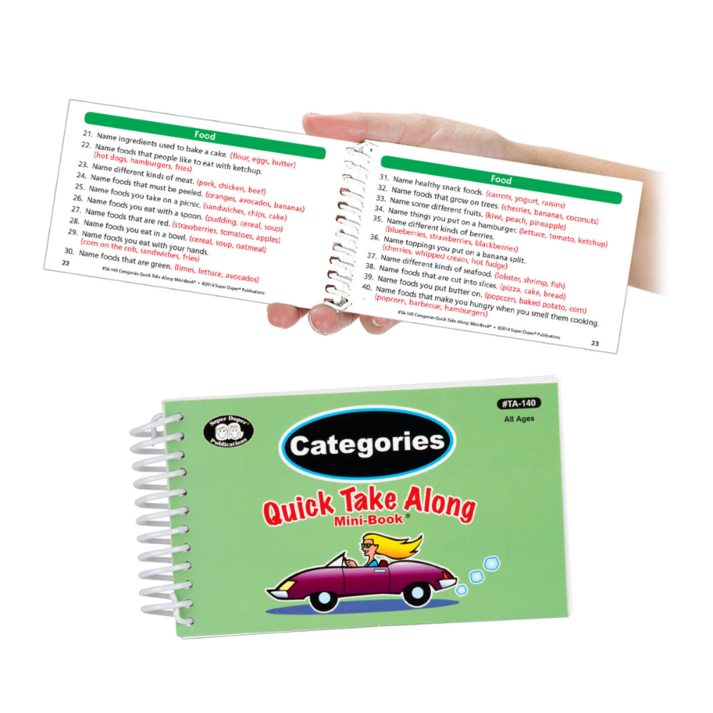 Categories Quick Take Along® Mini-Book