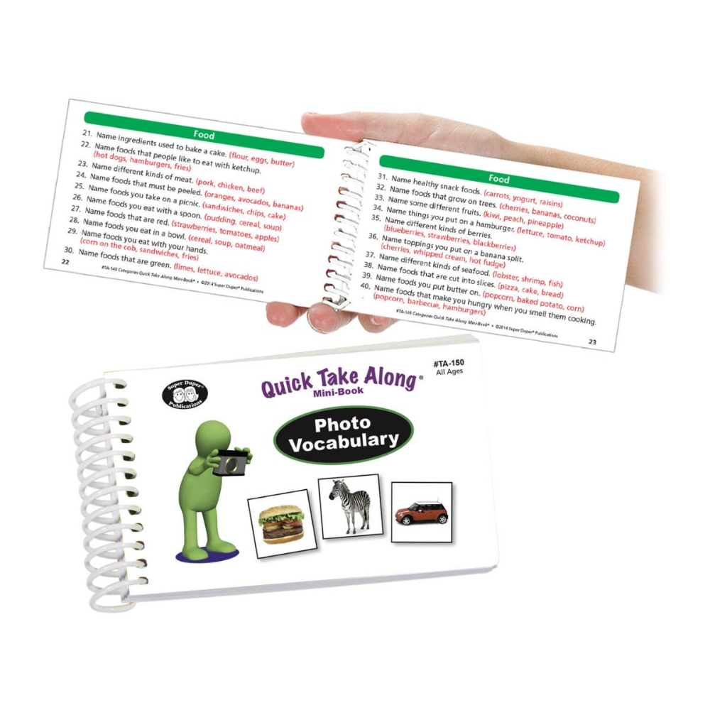 Photo Vocabulary Quick Take Along® Mini-Book