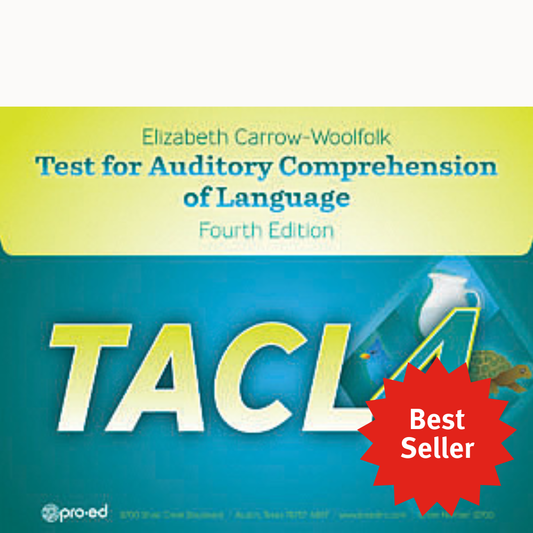 TACL-4: Test for Auditory Comprehension of Language (Fourth Edition) Kit