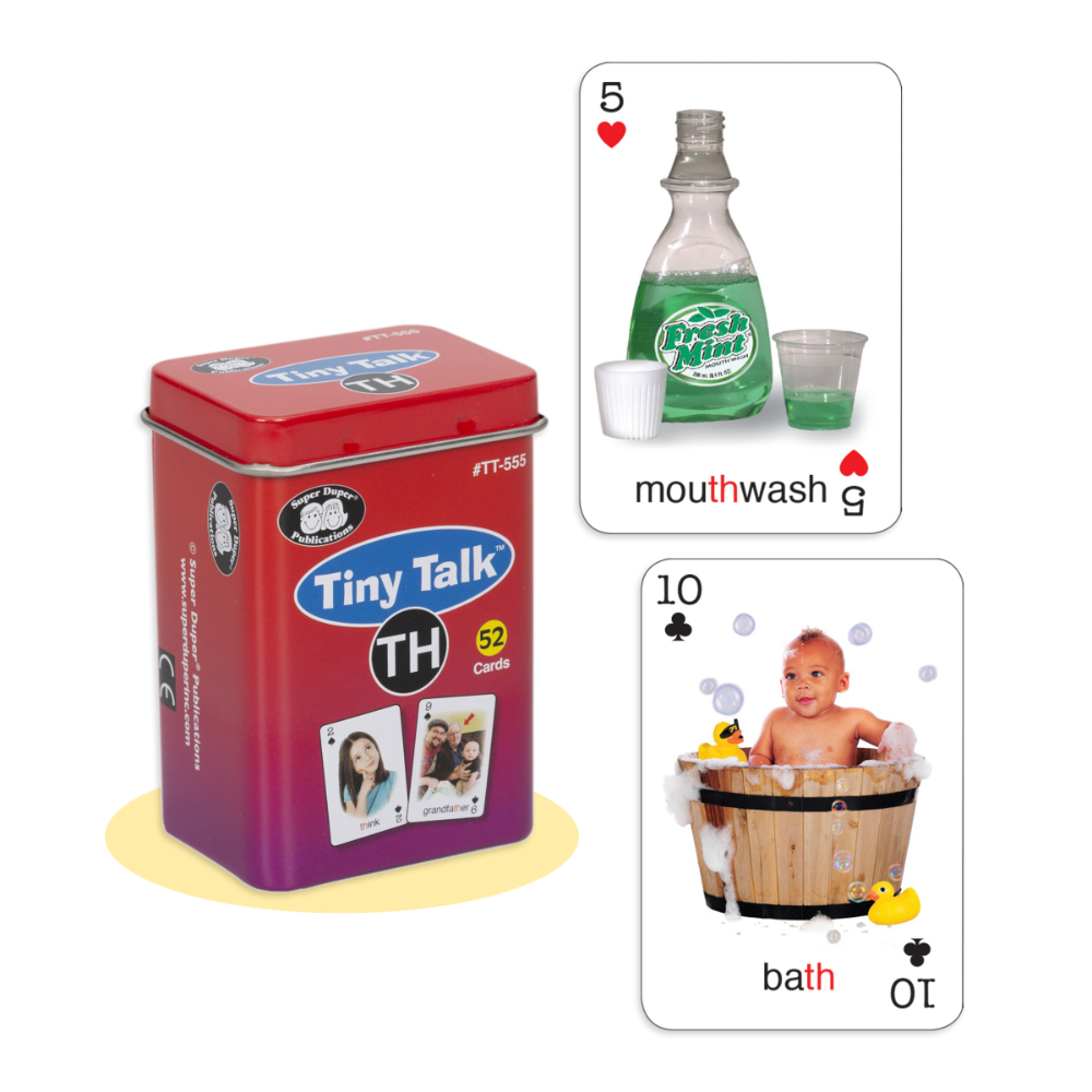 Tiny Talk Articulation Cards (20 Targeted Sounds)