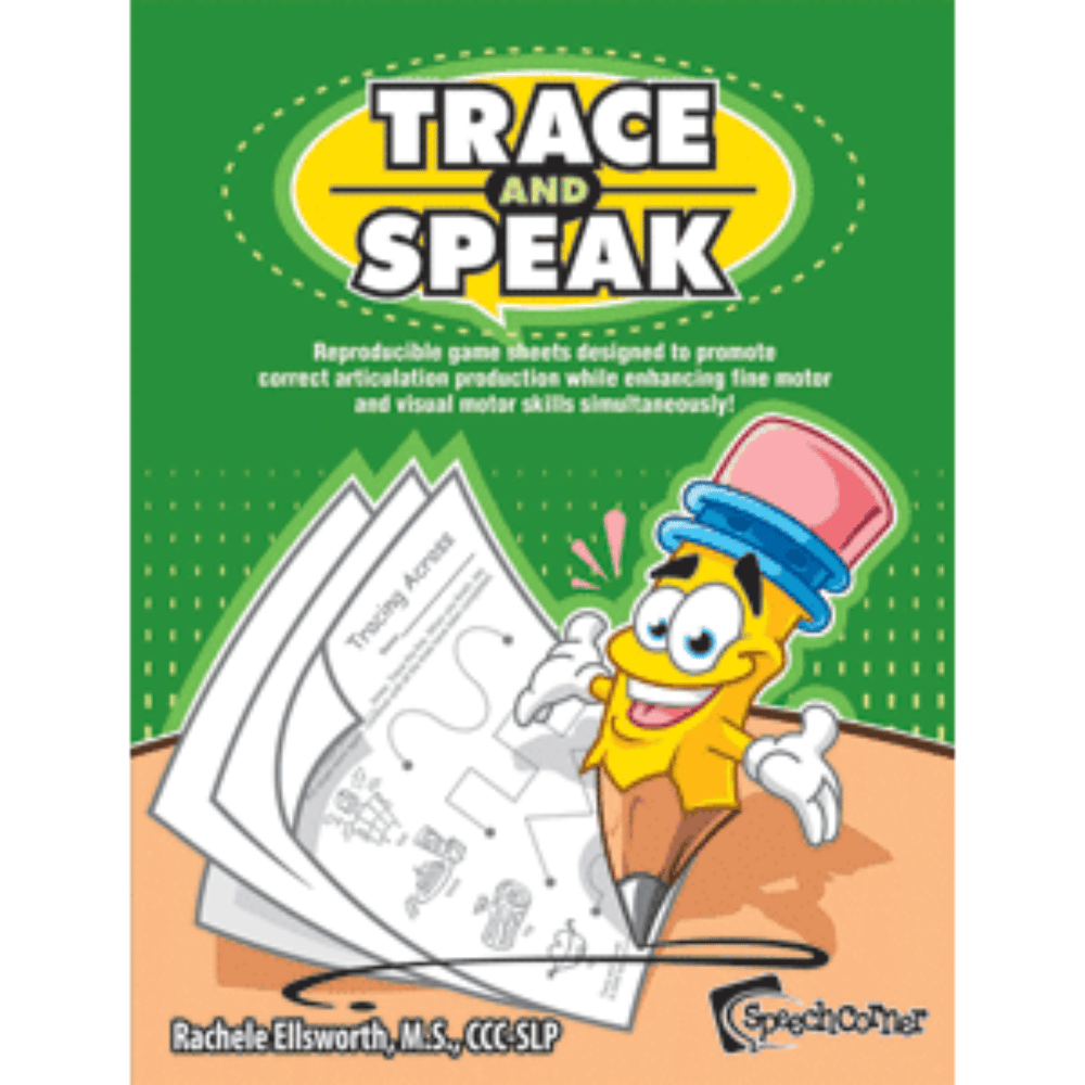 Trace and Speak Articulation Workbook