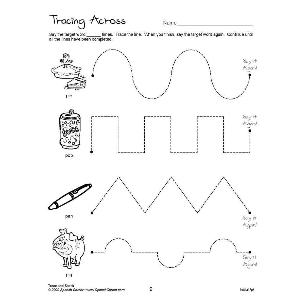 Trace and Speak Tracing Across Exercise