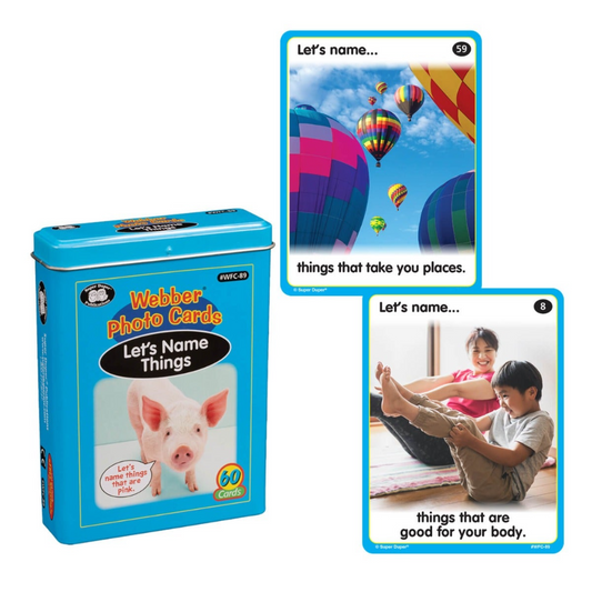 Webber Photo Cards (Let's Name Things)