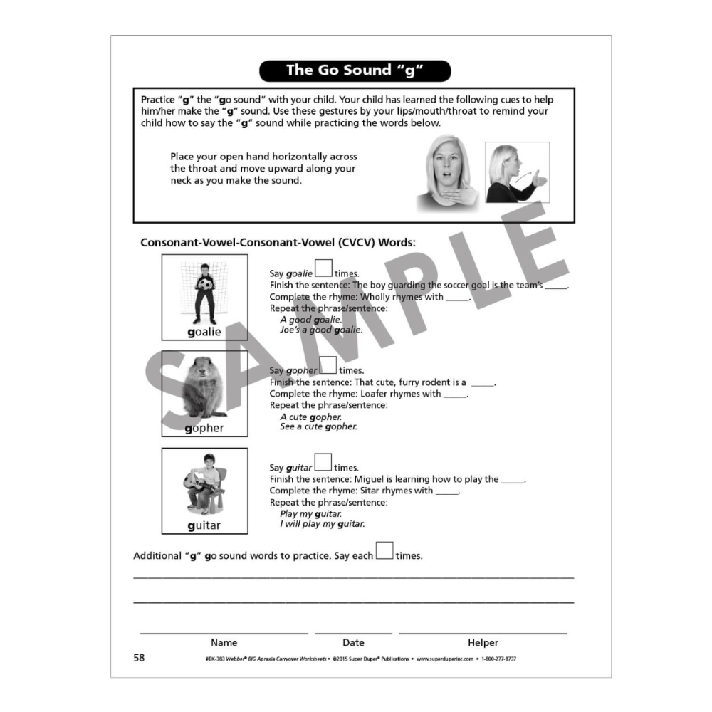 Webber® BIG Apraxia Bundle