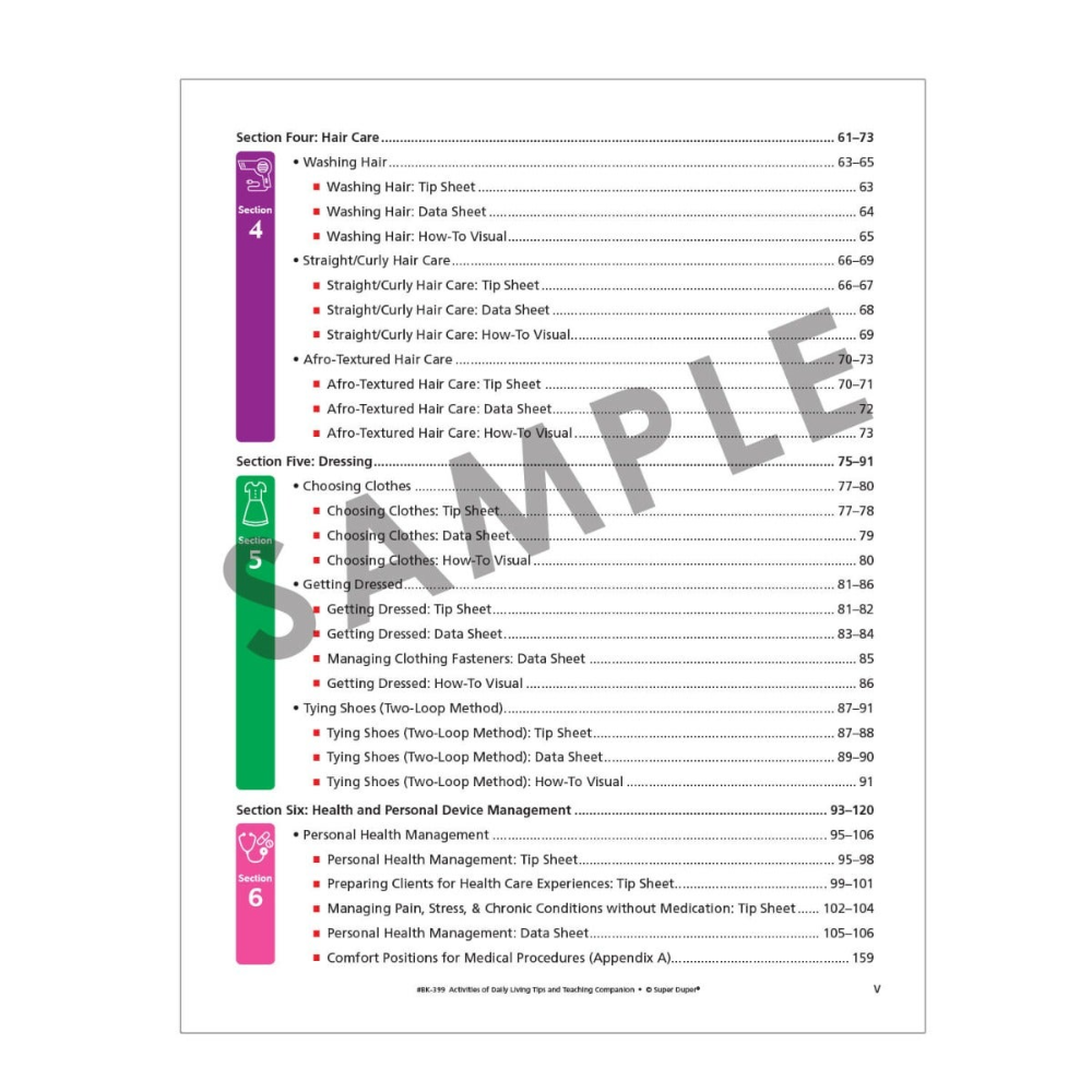 Webber® Activities of Daily Living