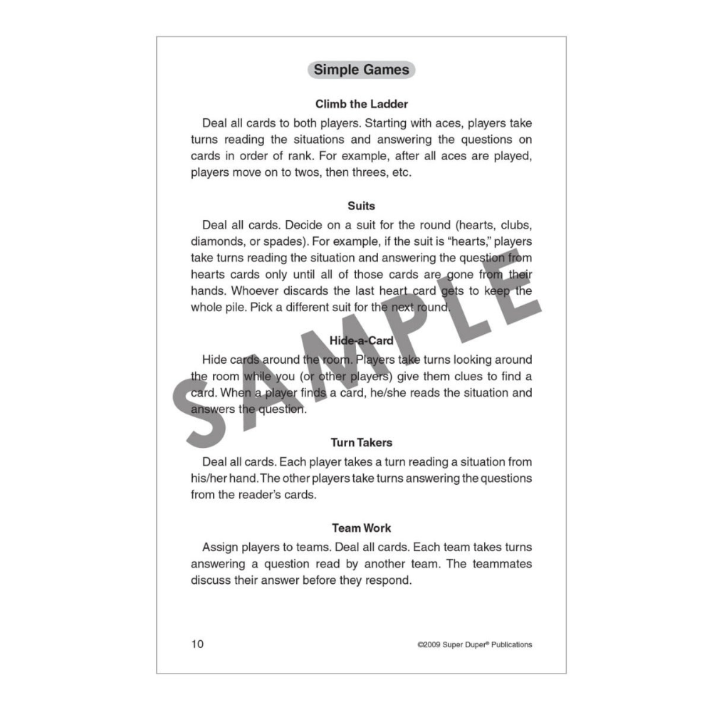 Webber Pragmatics Playing Cards