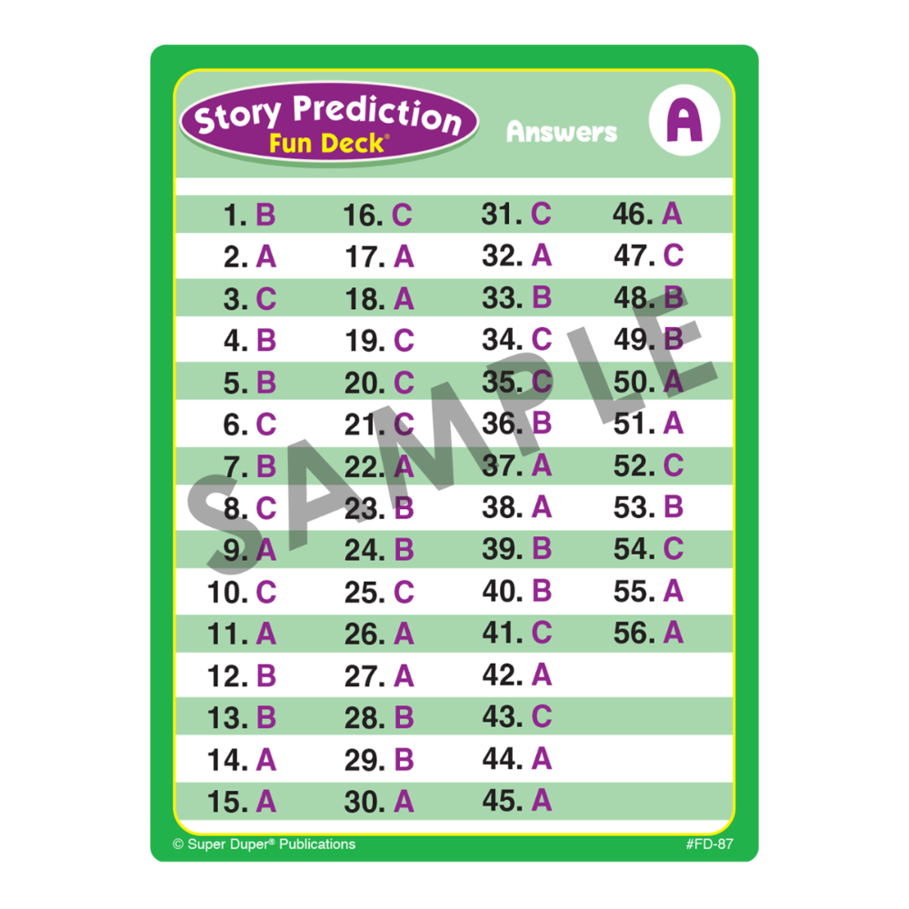 Story Prediction Fun Deck®