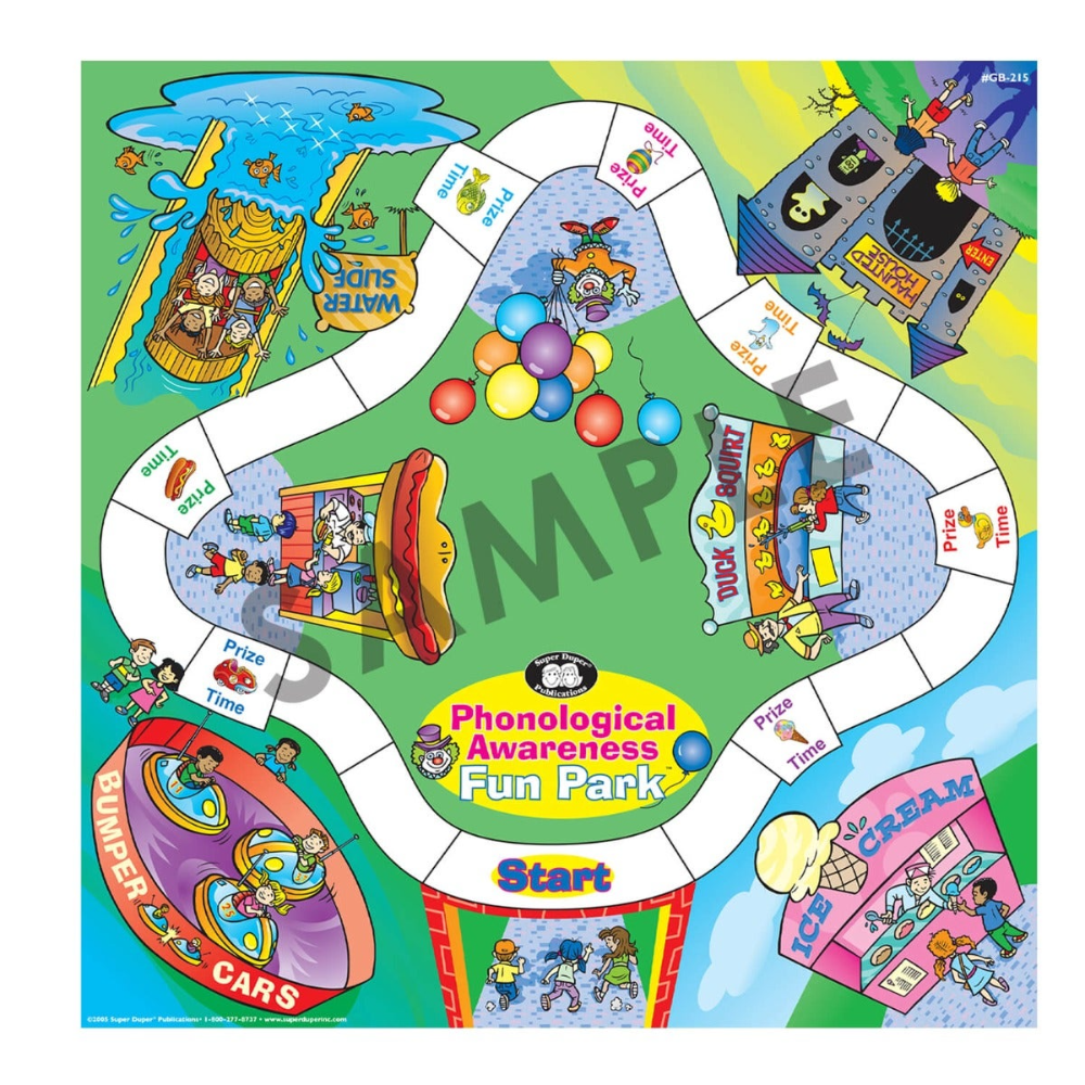 Phonological Awareness Fun Park® Board Game
