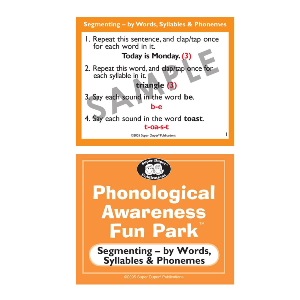 Phonological Awareness Fun Park® Board Game