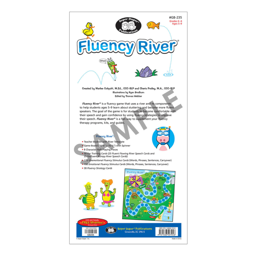 Fluency River® Board Game