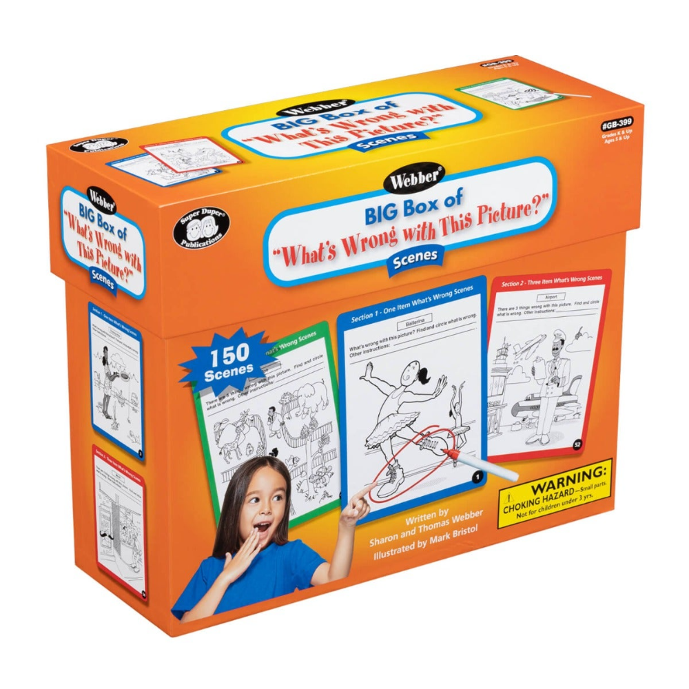 Webber® BIG Box of "What's Wrong with This Picture?" Scenes