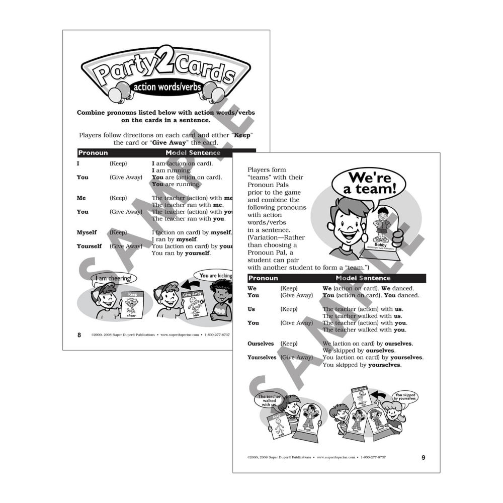 Pronoun Party® Games