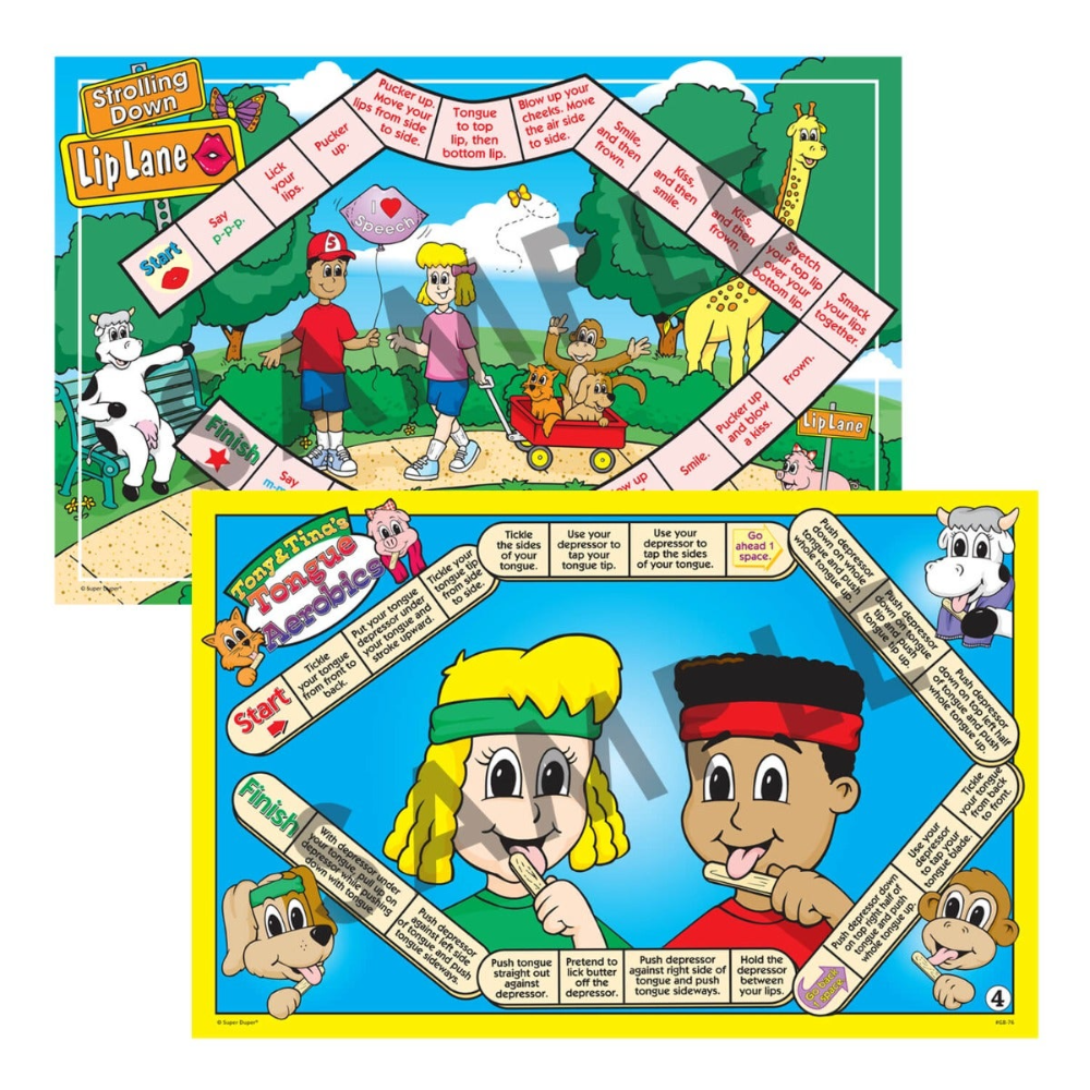 "Can Do"® Oral-Motor Game Boards