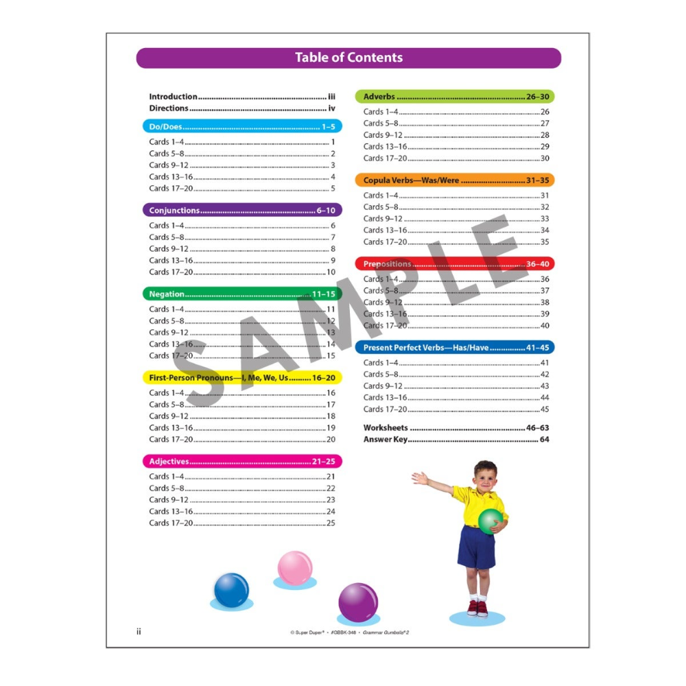 Grammar Gumballs® 2: Add-On Lessons and Activities Book