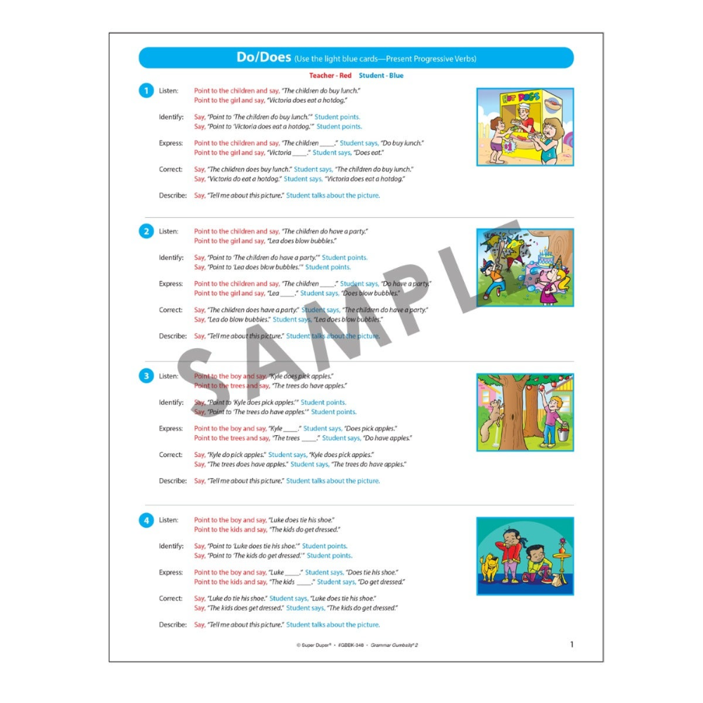 Grammar Gumballs® 2: Add-On Lessons and Activities Book