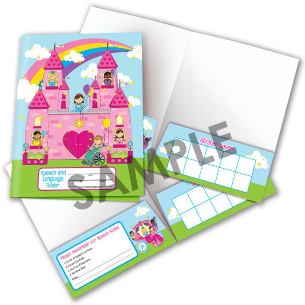 Speech and Language Homework Folders