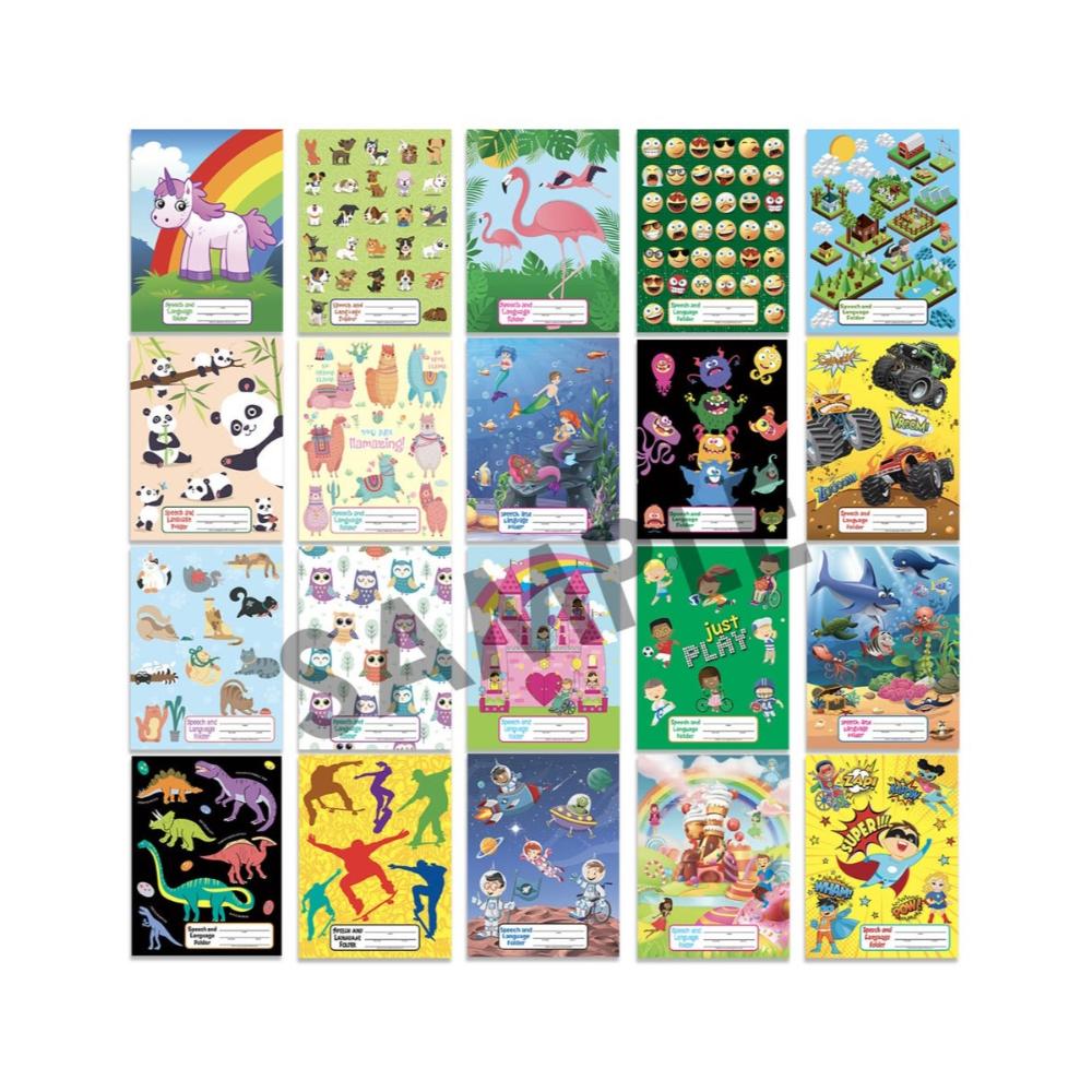Speech and Language Homework Folders