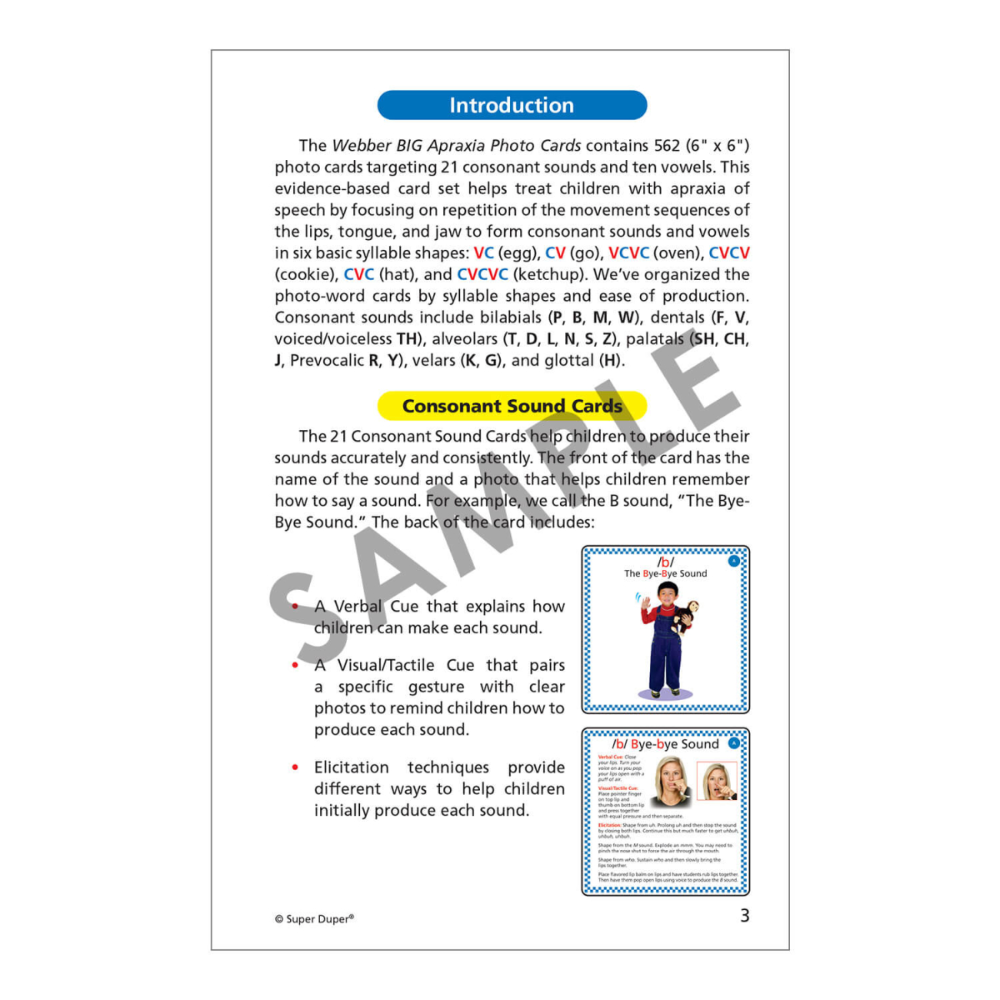 Webber® BIG Apraxia Bundle