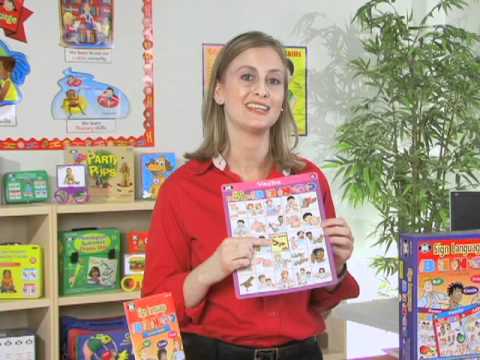 Speech-Language Pathologist (SLP) explaining how to use Sign Language BINGO™ educational bingo game to help students and children learn sign language