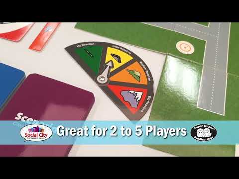 A video demonstrating how the Social City® board game helps students learn social skills and emotional regulation