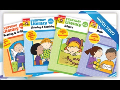 Video explaining the Everyday Literacy resources products