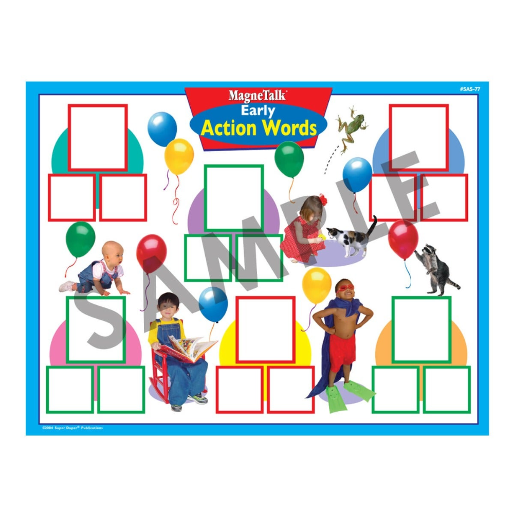 MagneTalk Early Action Words