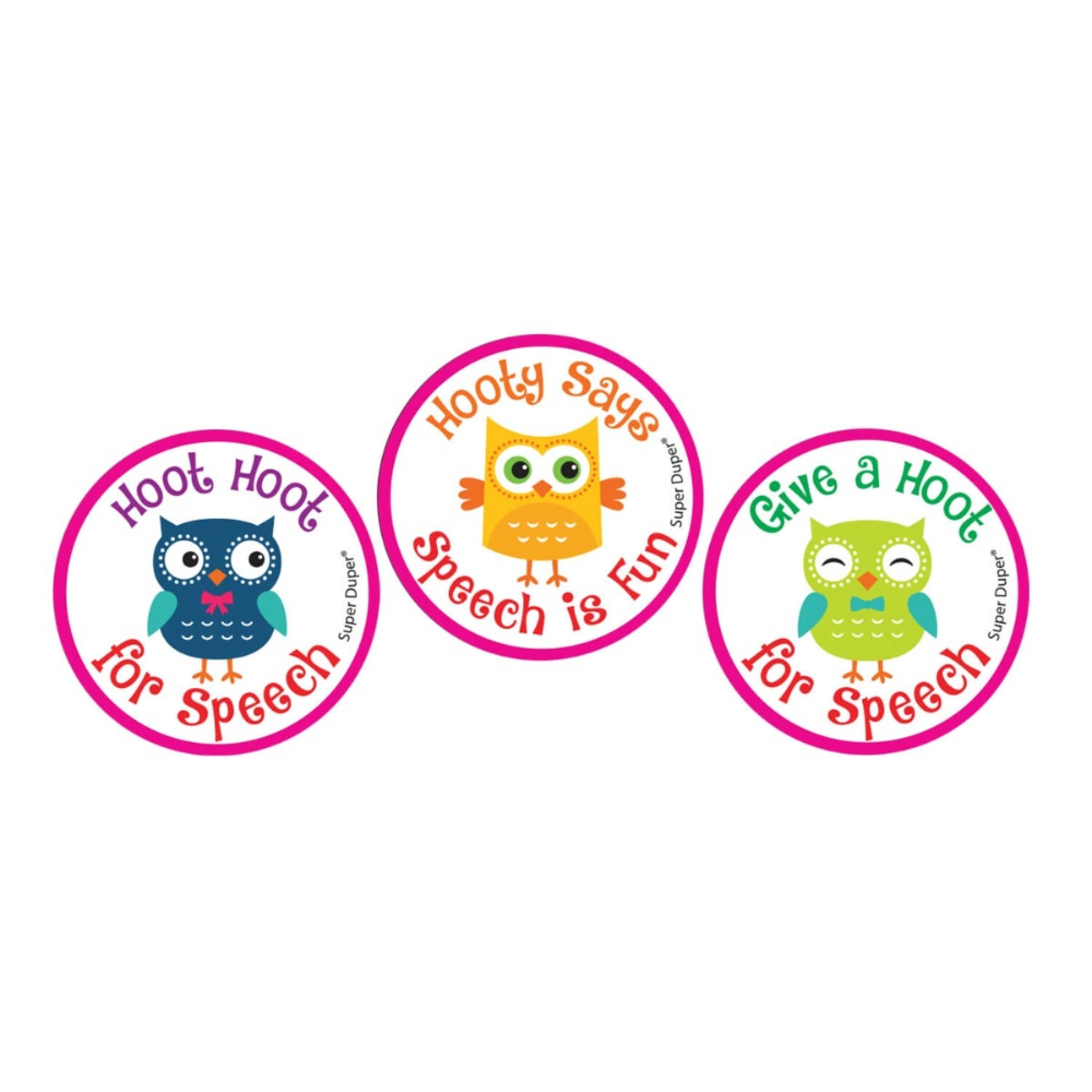 120 Owls Scented Stickers