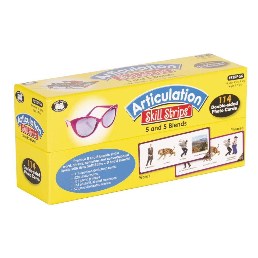 Articulation Skill Strips® S and S Blends