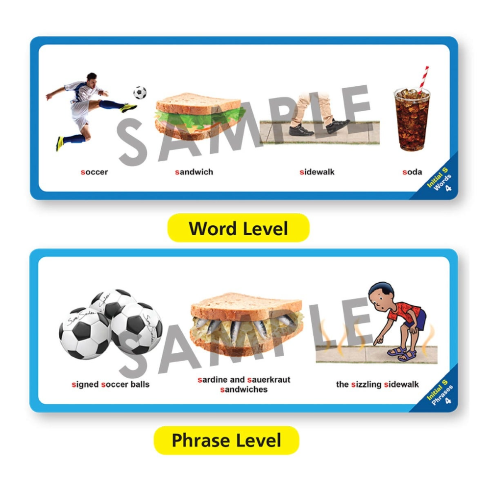 Articulation Skill Strips® S and S Blends
