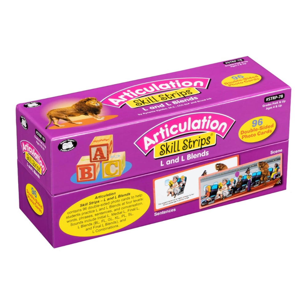 Articulation Skill Strips® L and L Blends