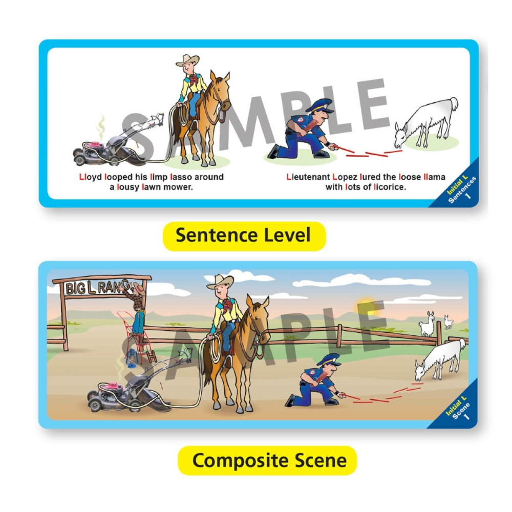 Articulation Skill Strips® L and L Blends