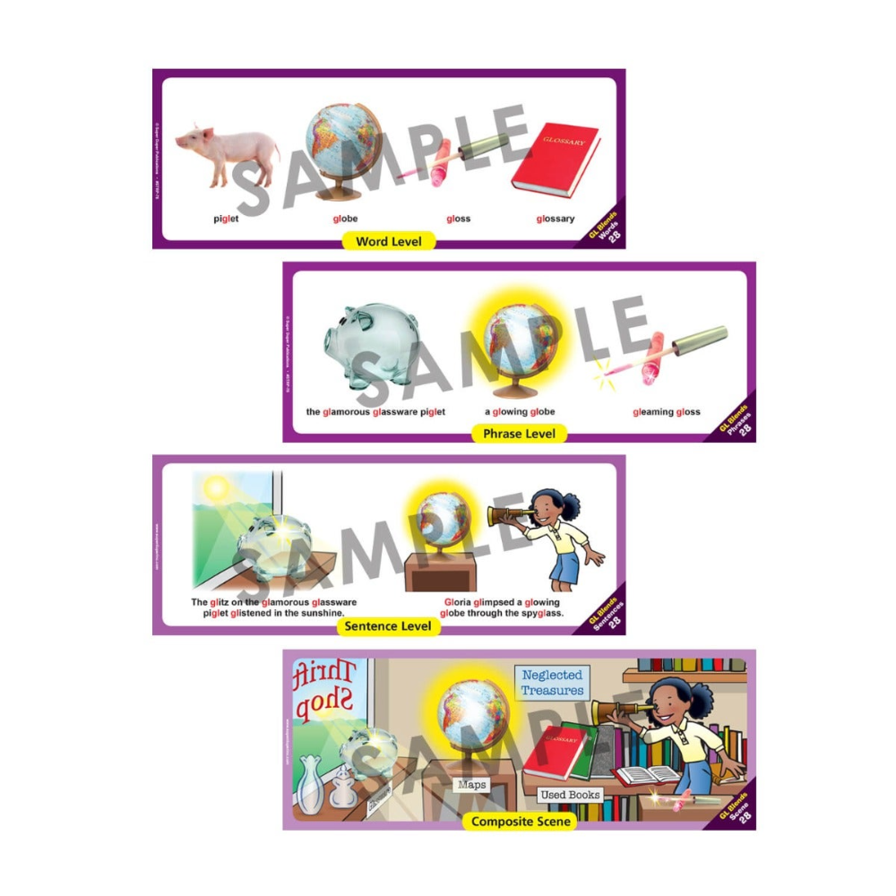 Articulation Skill Strips® L and L Blends