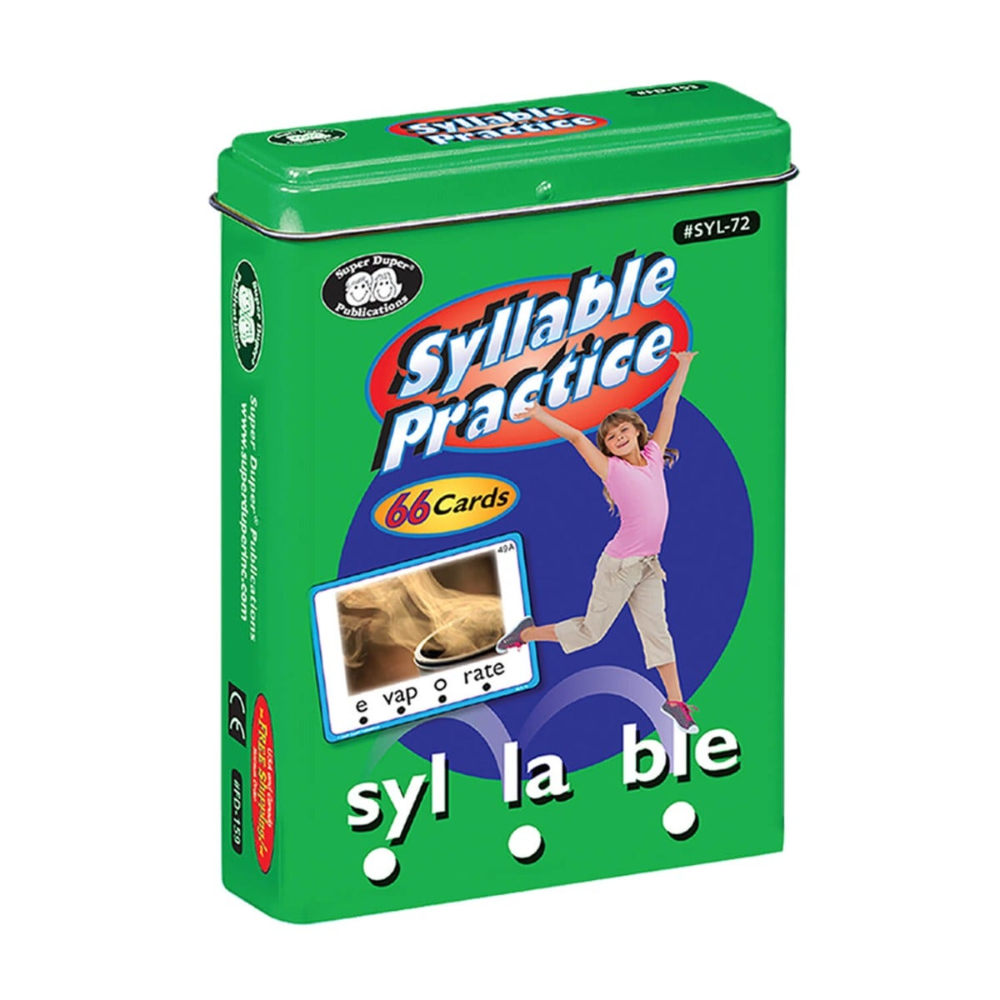Syllable Practice Fun Deck