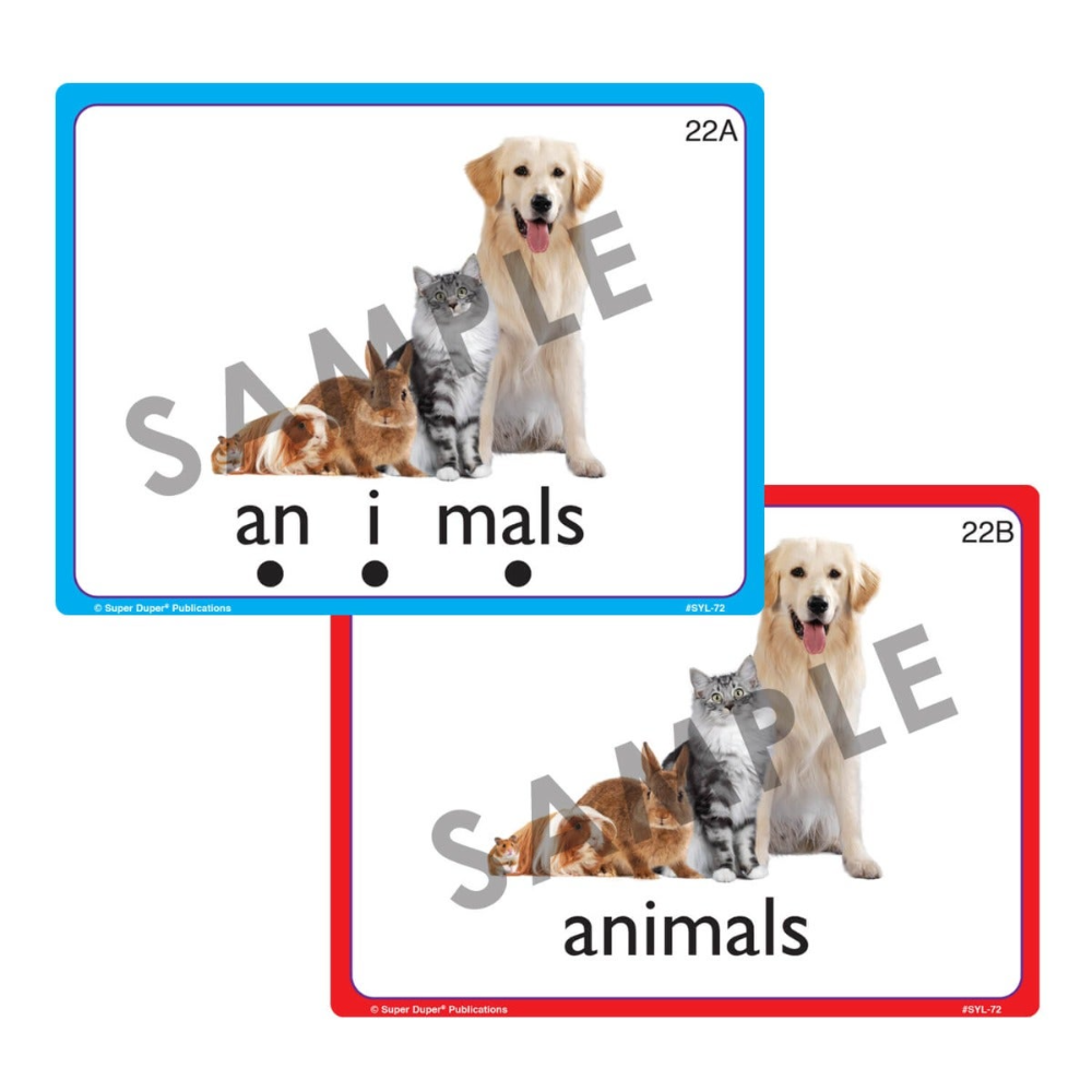 Syllable Practice Fun Deck
