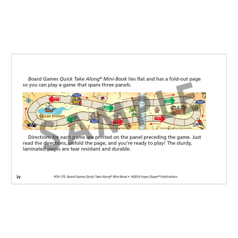 Board Games Quick Take Along® Mini-Book
