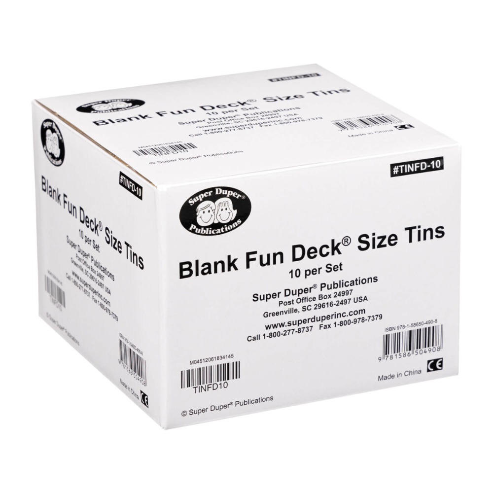 Blank Fun Deck® Tins