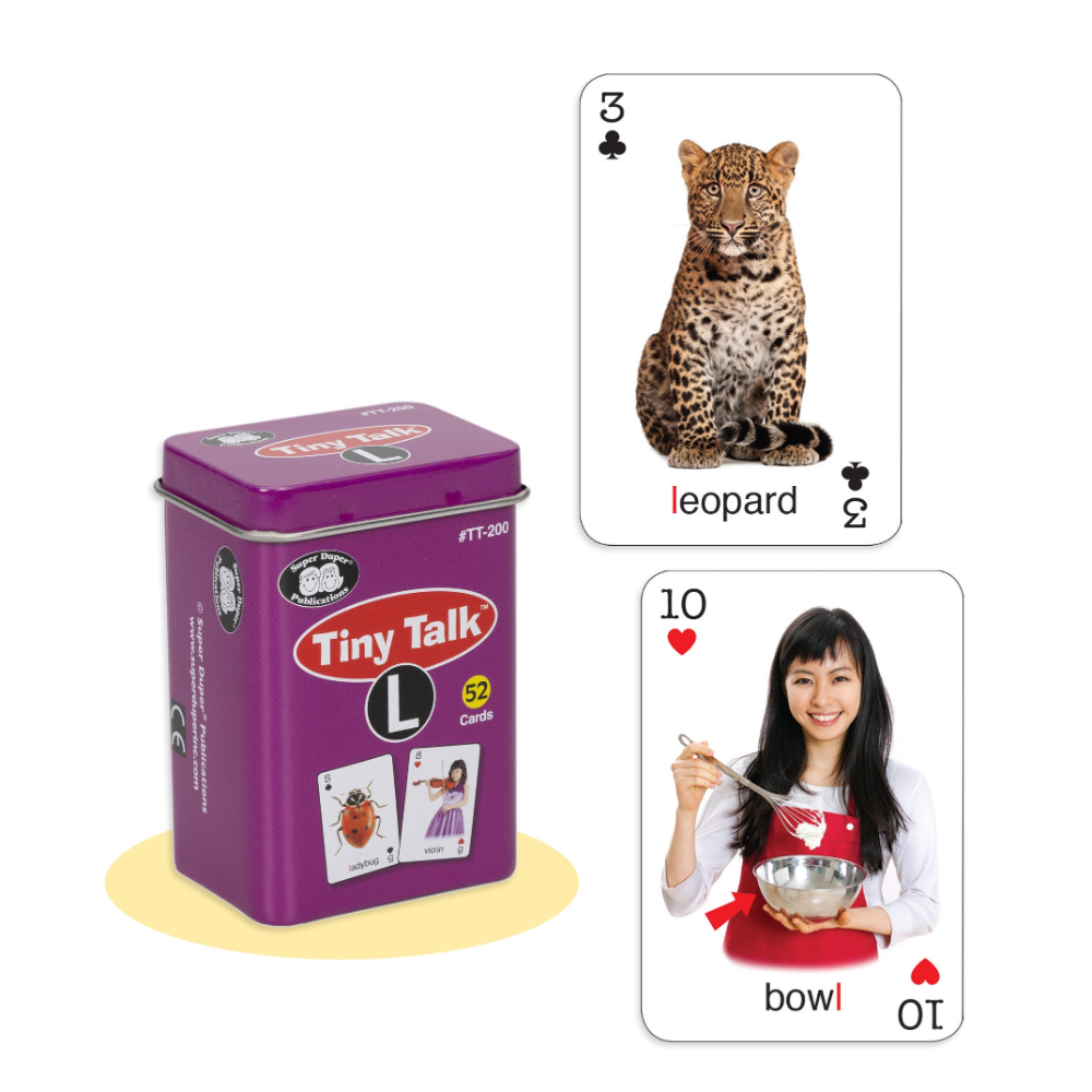 Tiny Talk Articulation Cards (20 Targeted Sounds)