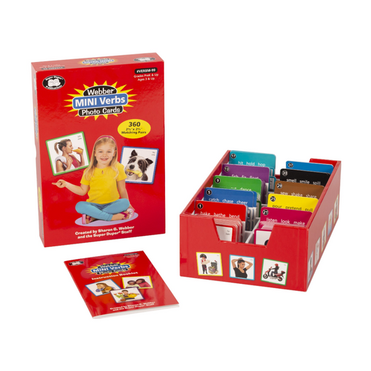 Webber® Mini Verbs Photo Cards