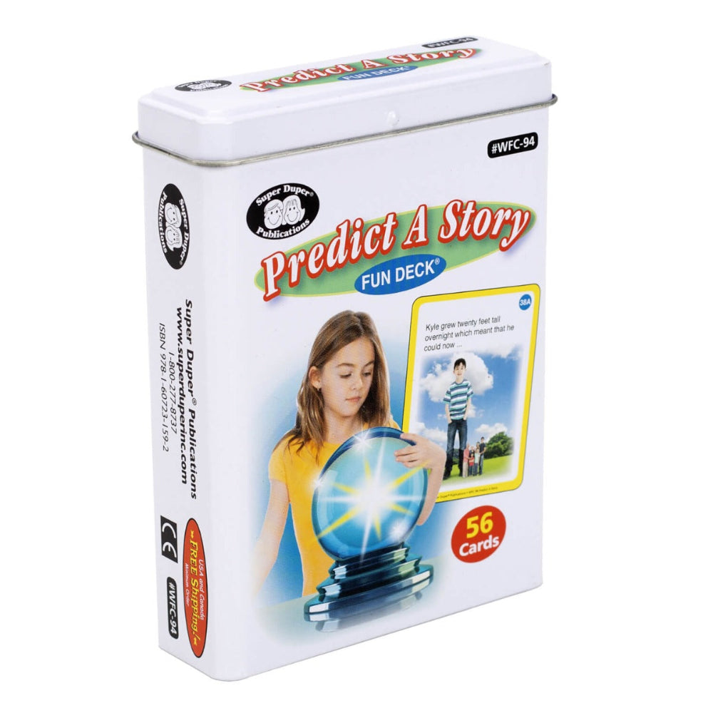 Predict A Story Fun Deck® photo cards storage tin