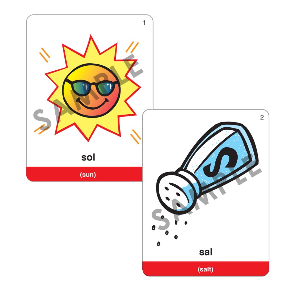 Webber® Spanish Articulation Cards