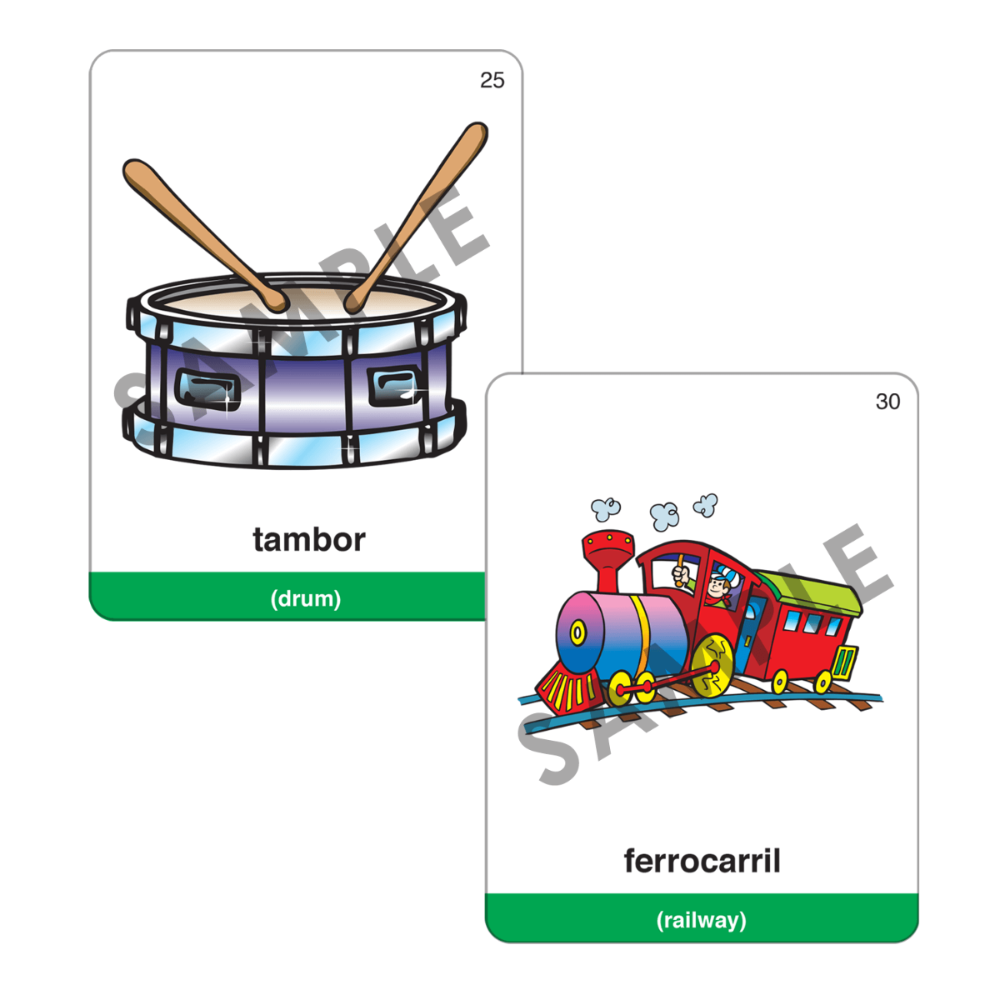 Webber® Spanish Articulation Cards