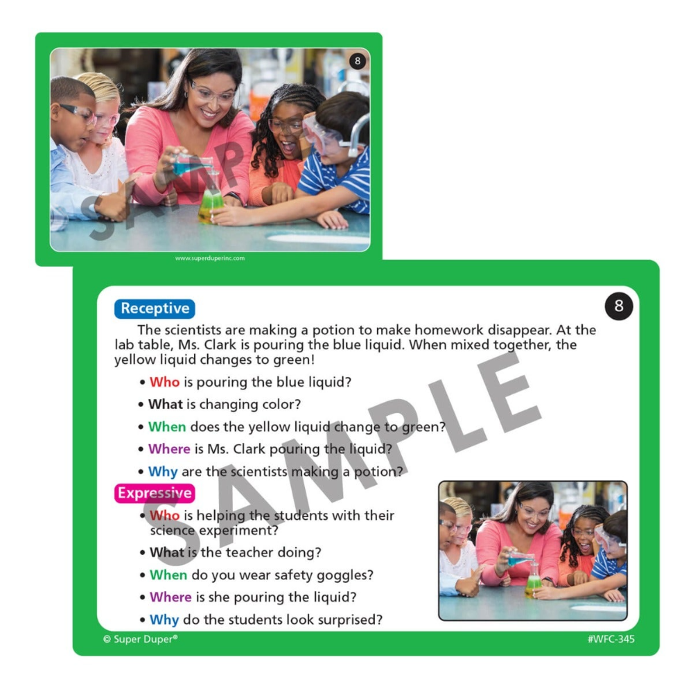 Webber Photo Cards (WH Questions)