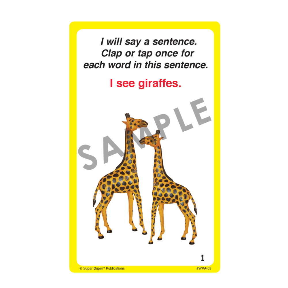 Webber Phonological Awareness Photo Cards