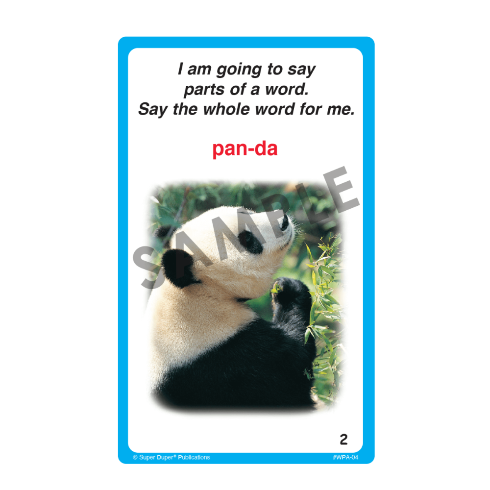 Webber Phonological Awareness Photo Cards